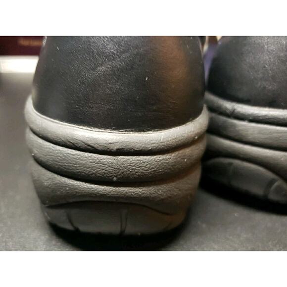 KEEN Utility PTC Slip-On II Work Comfort Shoes Black Leather Womens Size US 8 - Picture 9 of 11